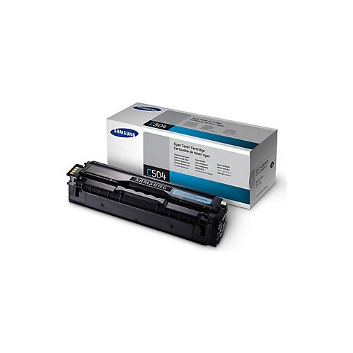 Samsung clt-C504s Cyan toner , standard yield , 1800pages - for samsung CLP-415 series , CLX-4195 series , sl-C1810W, sl-C1860FW