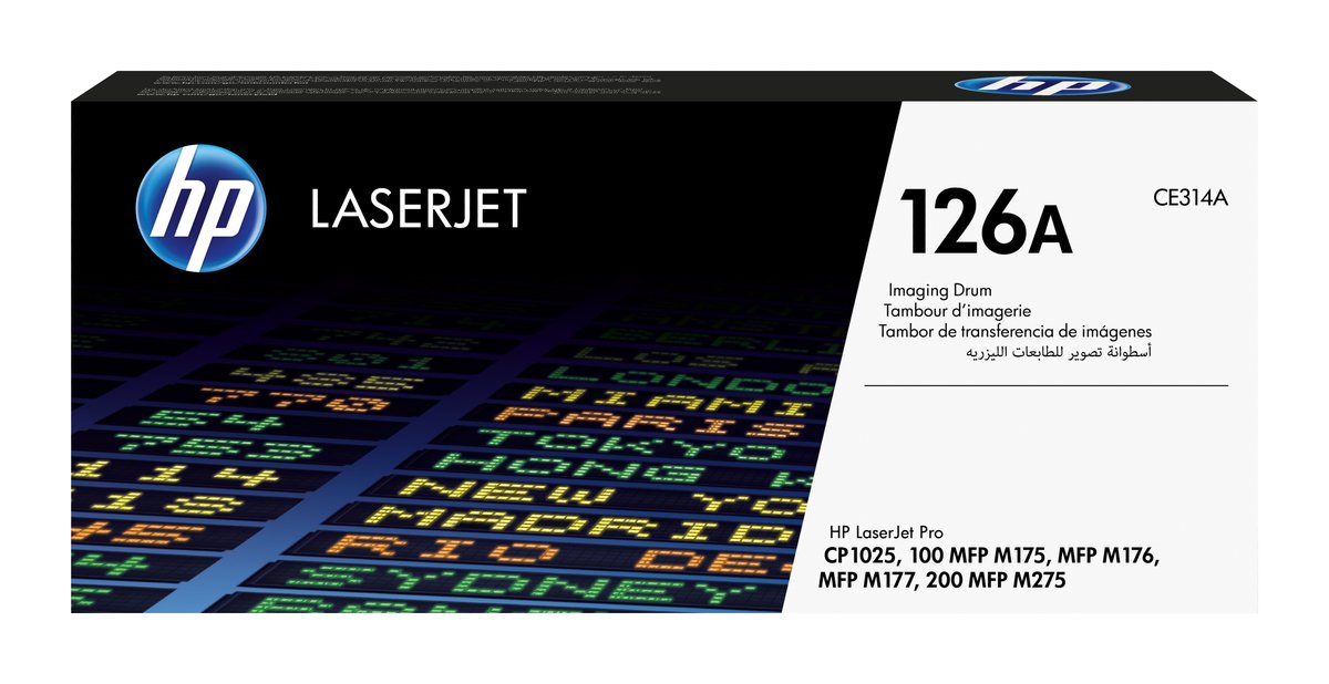 HP ce314a no.126a Drum kit - for HP color laser 1025 series , M175, M176, M275, CP1025