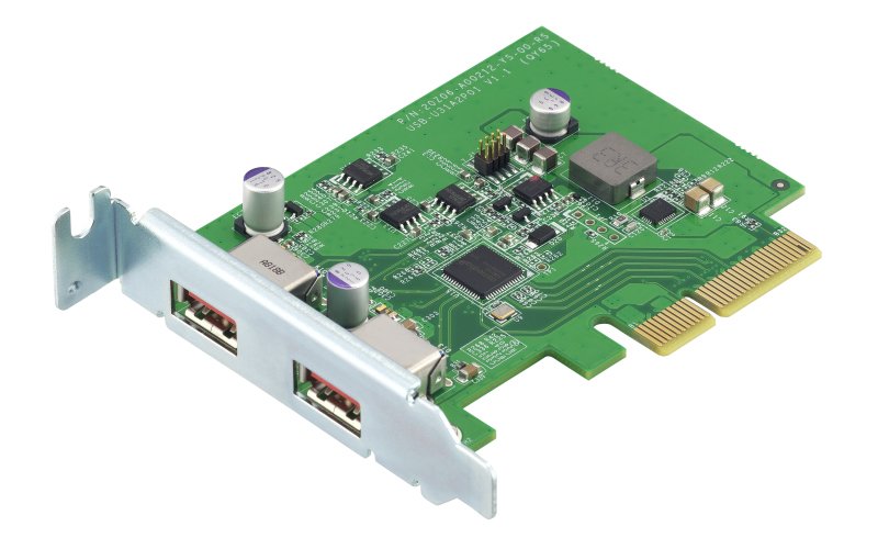 QNAP USB 3.2 GEN 2 DUAL-PORT PCIE EXPANSION CARD