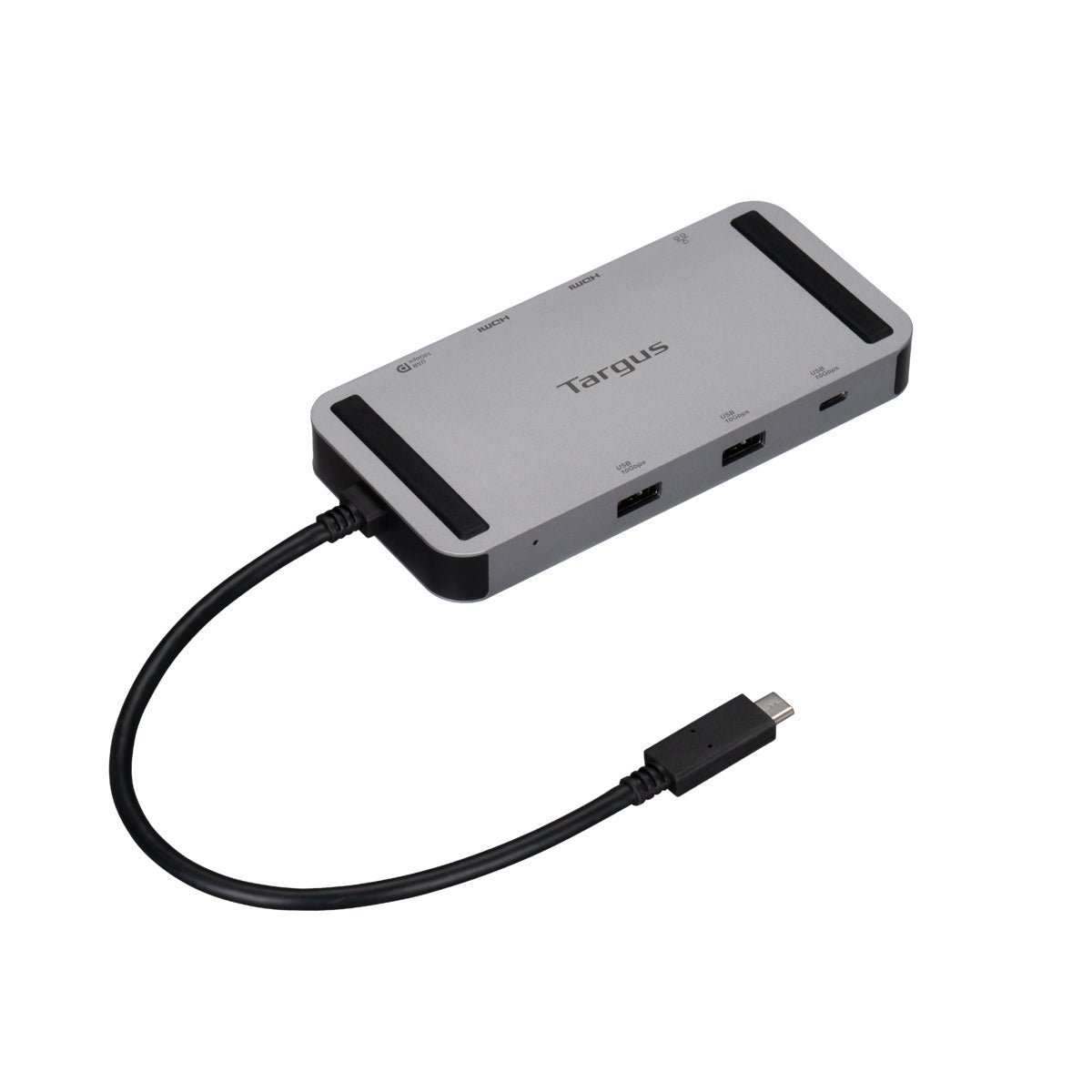 Targus - USB4 Dual Video Mobile Dock with 140 Watt EPR Pass-Through - Silver