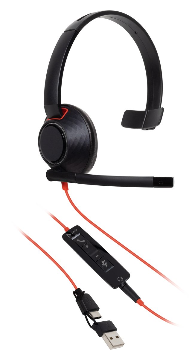 POLY HP_Poly BW 5210 USB-C HS +3.5mmP +USB-C/A