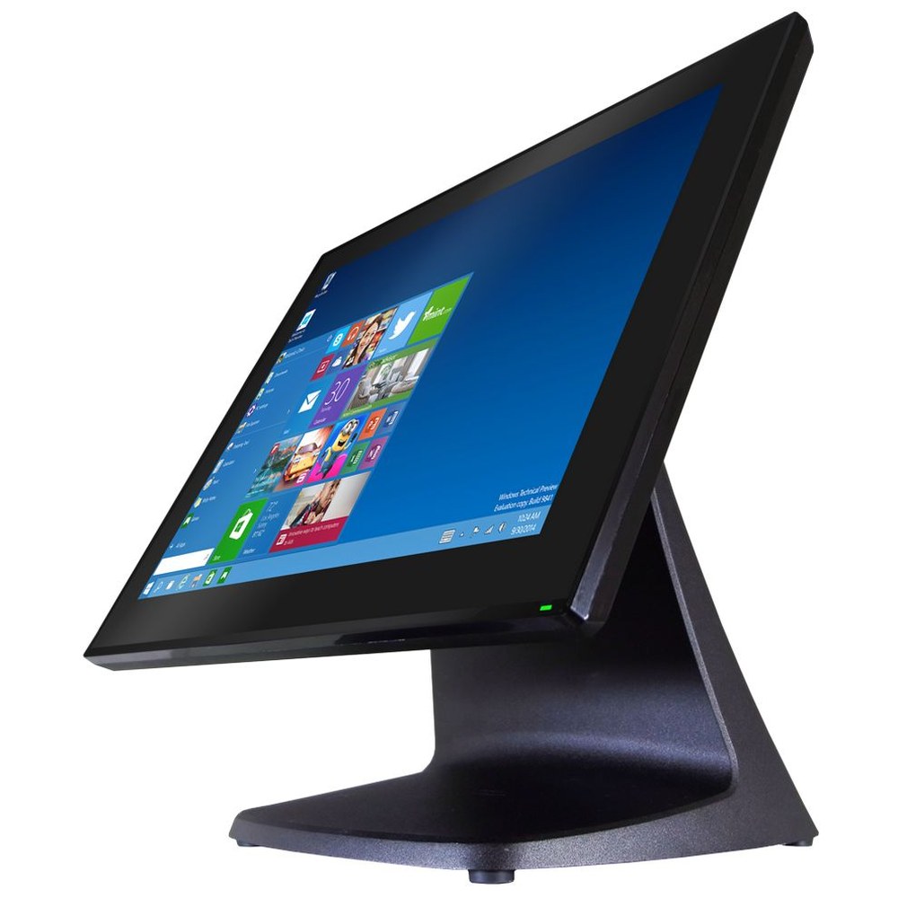 Poslab WavePOS 68i; 15'' 220nits 1024x768 PCAP Touch; Intel J1900 Quad Core 1.9 GHz CPU; 128GB SSD; 4GB RAM; 2 Year Warranty