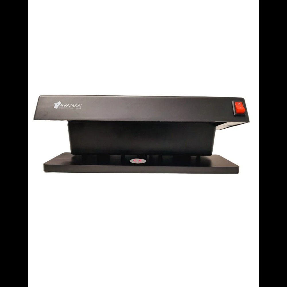 Avansa Super Detect With Ultraviolet Nrcs Approved Currency Credit Cards Cheques Id Documents Passport And Permits 2 x 6 Watt Bulbs