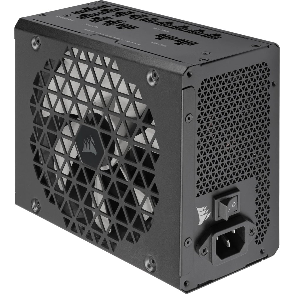 Corsair RM1000x Shift —1000 Watt 80 PLUS Gold;10yr Warranty. ATX (1); EPS (2);PCI-E (4);12VHPWR (1);PATA (8);SATA (12)