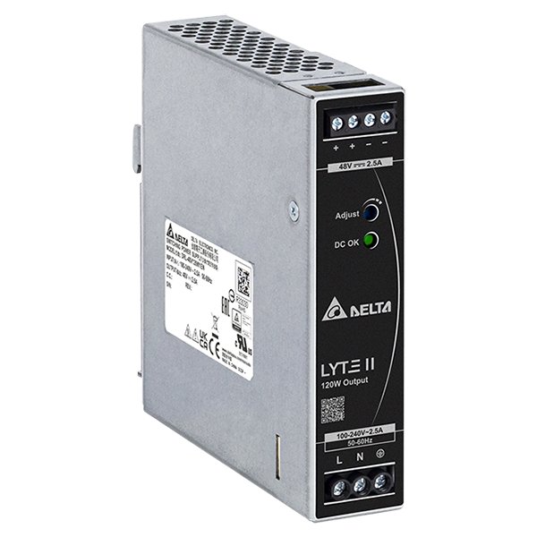 VIVOTEK Industrial Power Supply Din Rail Mount 48V DC 120W