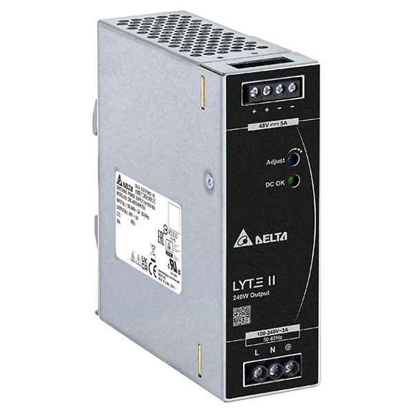 VIVOTEK 240W 48V Din Rail PSU