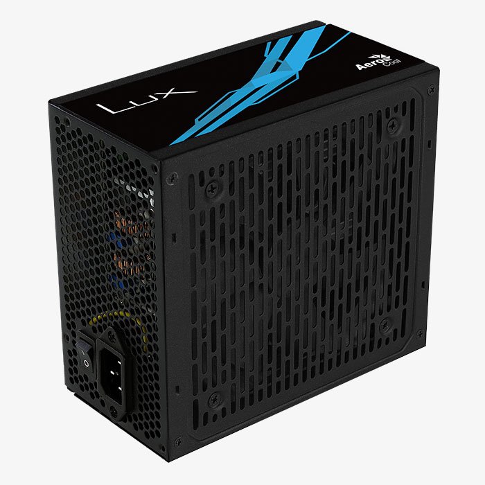 Aerocool LUX Gold 1000W PSU - ATX 24 PIN; 1x 4+4PIN CPU; 8x SATA; 4x PATA; 4x PCIe 6+2PIN.