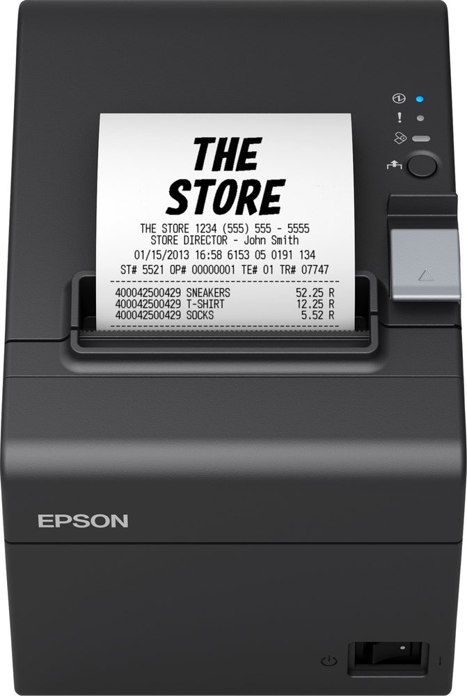 Epson Tm-t20iii Usb Ethernet Ps Black Eu Pos Printer