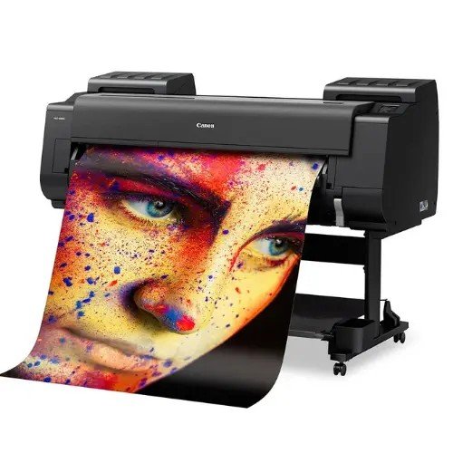 Canon Ipf Pro-4000s - 44:a0+ (1117mm) 8 Color Photo:proofing:fine Art:poster Printer
