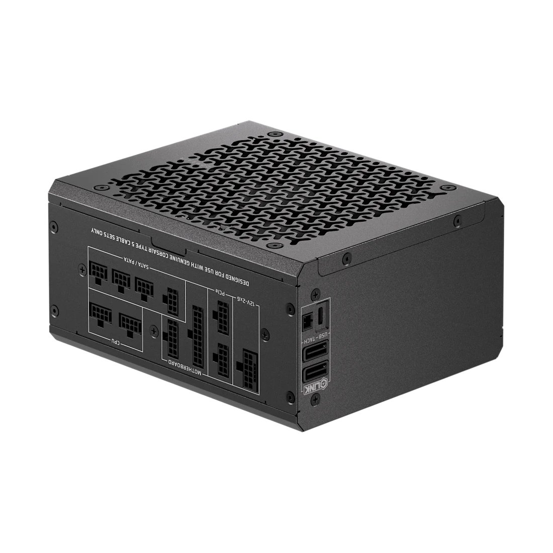 Corsair iCUE LINK HXi SHIFT Series; iCUE LINK HX1000i SHIFT; 1000 Watt; Cybenetics Platinum; Fully Modular; Power Supply; C14 Version