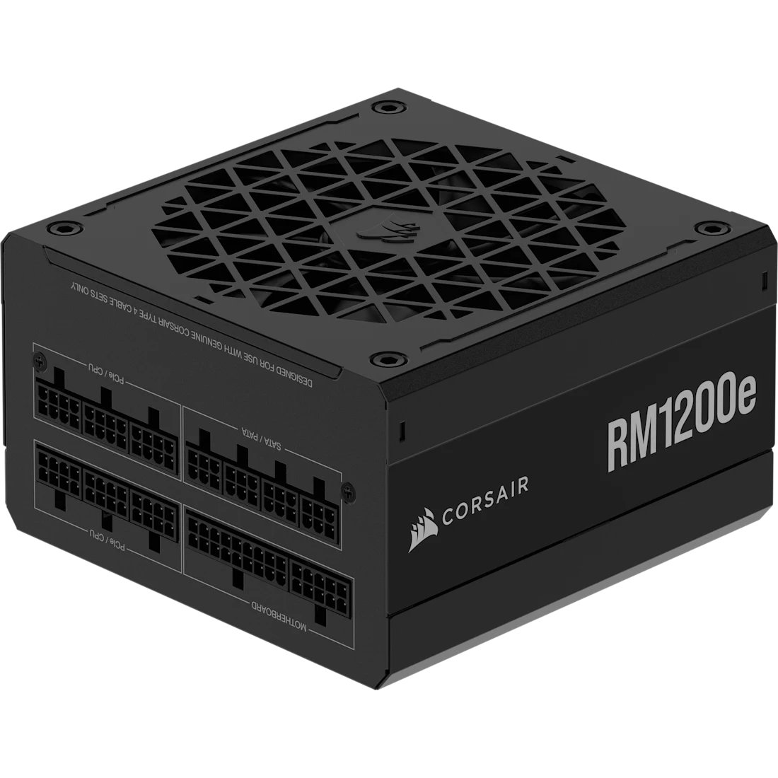 Corsair RM Series RM1200e_ 1200 Watt 80 PLUS Gold Fully Modular ATX PSU; ATX 3.1 and PCIE 5.1 ; 7yr Warranty