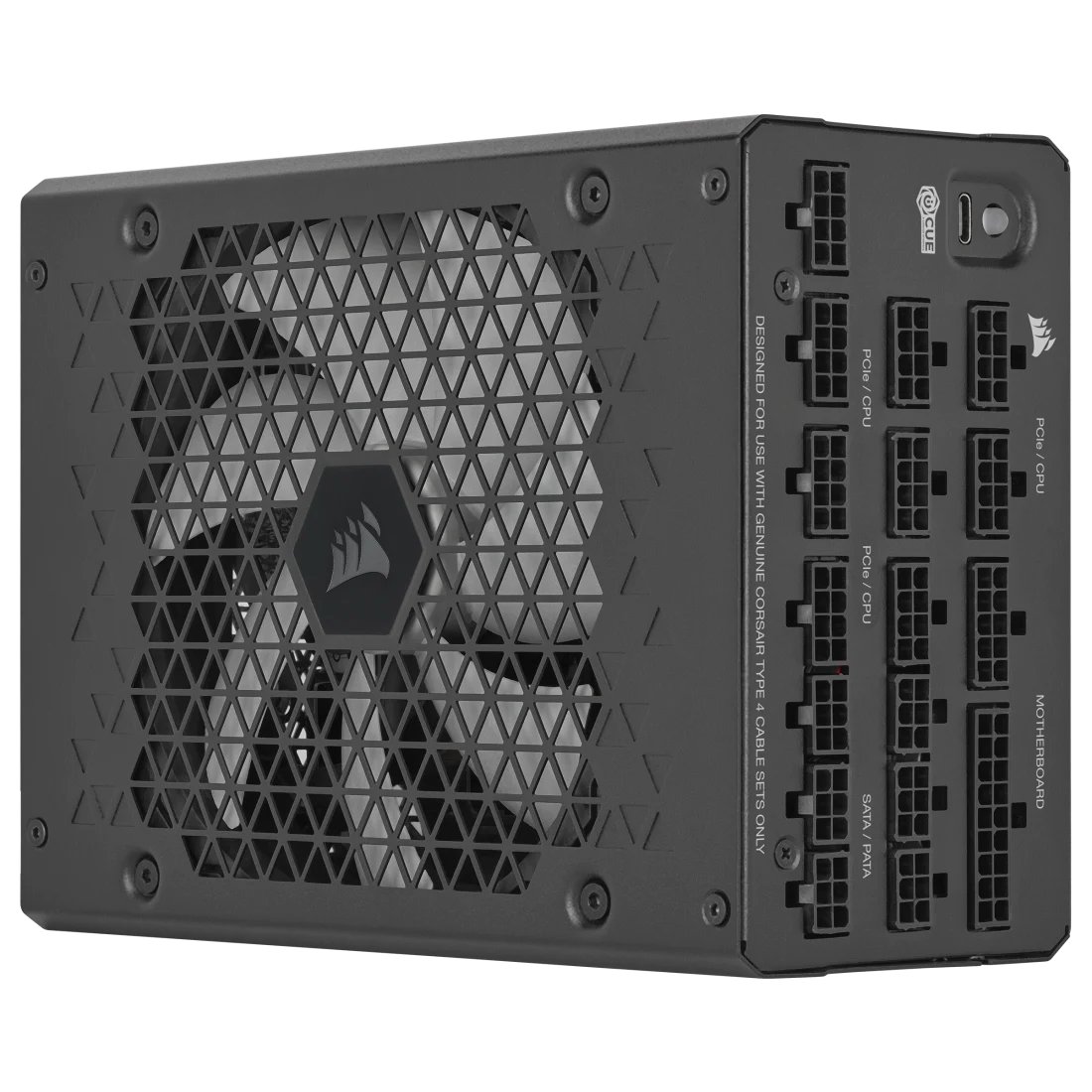 Corsair HX Series™ HX1500i — 1500 Watt 80 PLUS® Platinum Certified Fully Modular PSU; ATX 3.1; PCIe 5.1 10yr Warranty