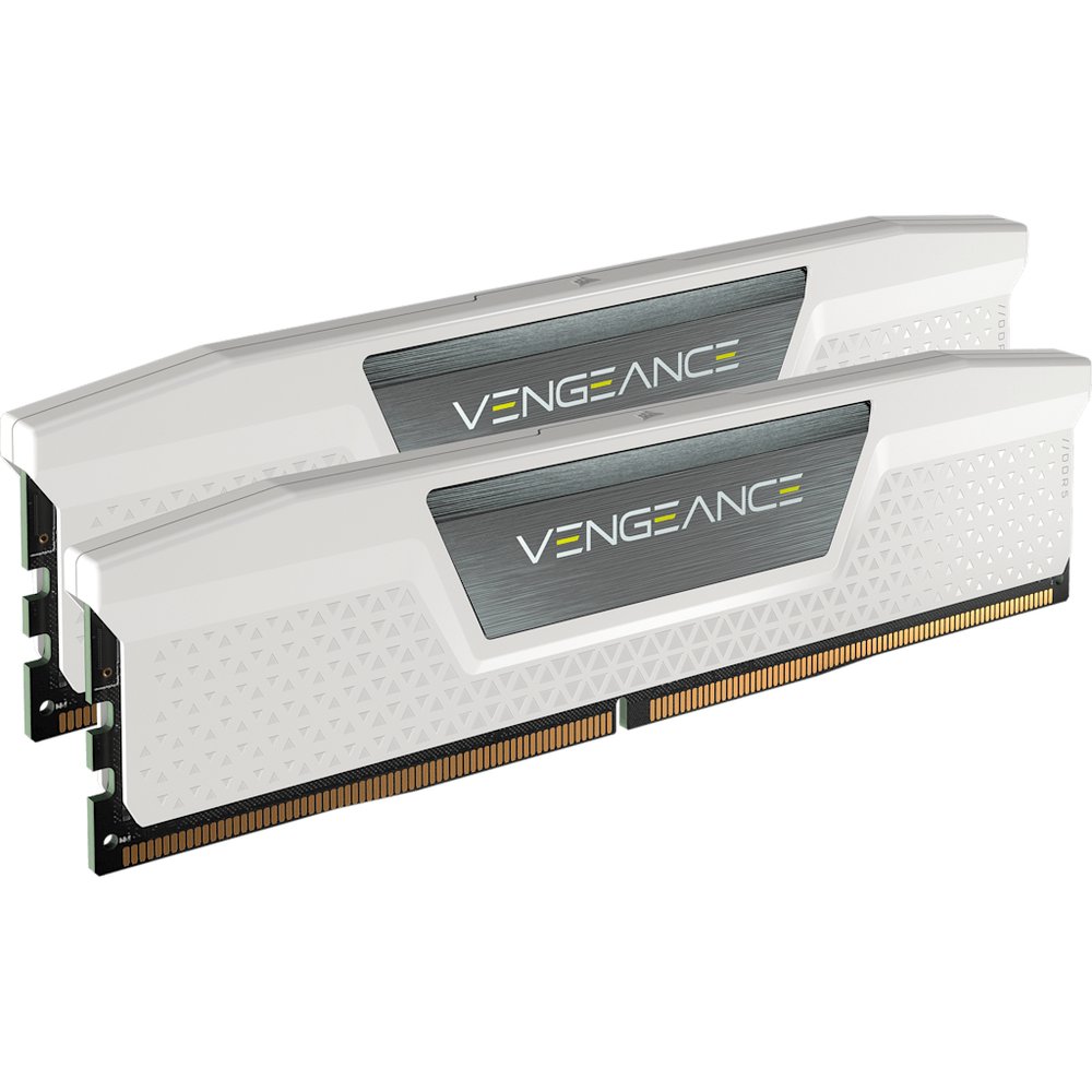 Corsair VENGEANCE DDR5 32GB (2 x 16GB) DDR5 6000 CL36-44-44-96 1.35V Intel XMP & AMD EXPO - White