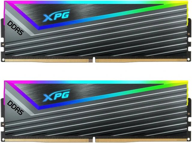 Adata XPG Caster RGB - 16GB x2 (32GB) , DDR5-6400MT/s , CL40 , Black