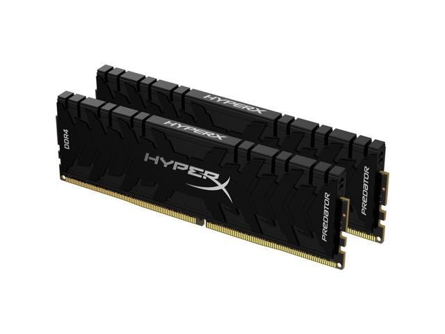 Kingston hyper-x Predator HX430C16PB3K2/64 / fury renegade KF430C16RBK2/64 - DDR4-3000 ( pc4-24000) , with tall heatsink , CL16 , 32Gb x 2 kit - support Intel XMP ( eXtreme Memory Profiles ) , 1.35v - 288pin - lifetime warranty