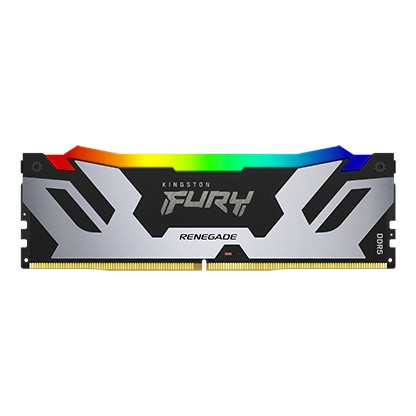 Kingston Fury Renegade RGB - 16GB x2 (32GB) , DDR5-8000MT/s , CL38 , Black