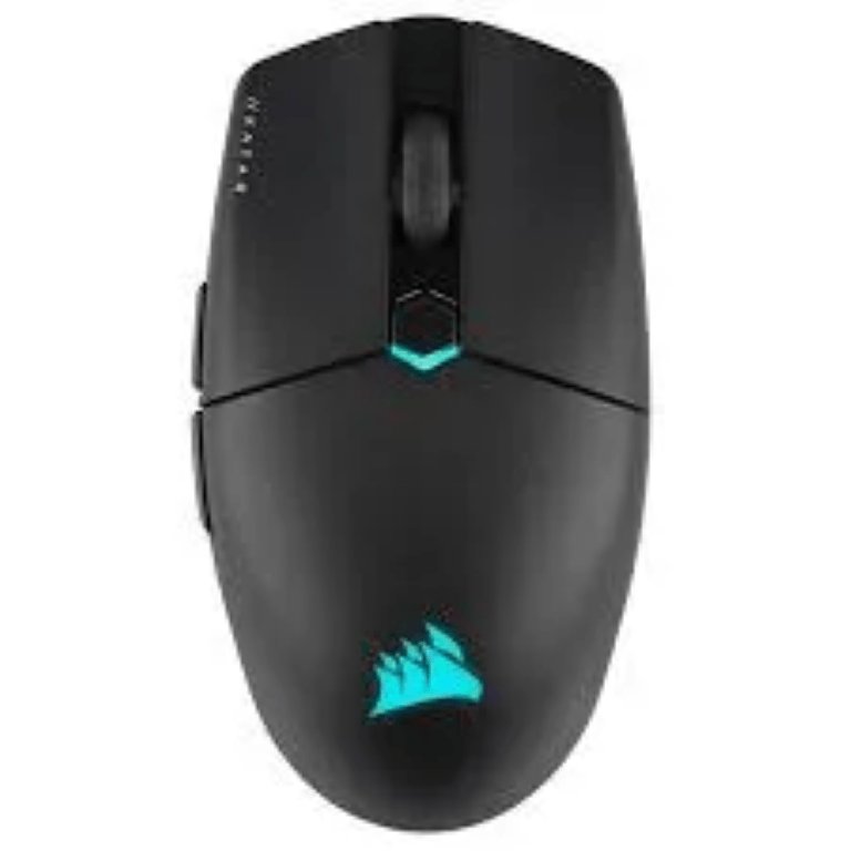 Corsair KATAR ELITE Wireless Ultra-Light Gaming Mouse; 26000 DPI; Black.