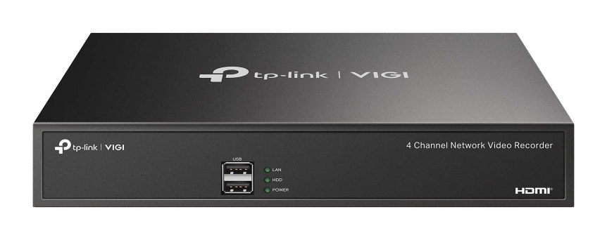 TP-Link VIGI NVR1004H 4-Channel Network Video Recorder