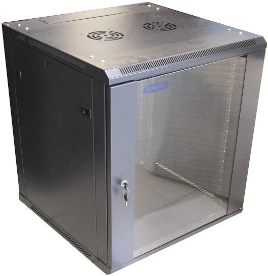 Netix 19" 15U Swing-Frame Wall-Mount Server Cabinet, 600 x 600mm (500+100mm) (ZA-CAB15U-600S)