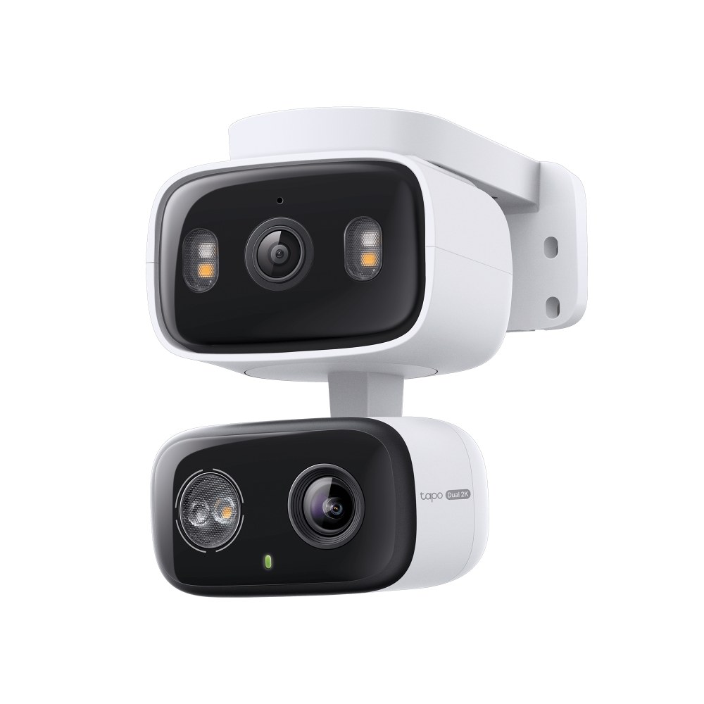 TP-Link Tapo C246D 2K Dual-Lens Indoor/Outdoor Pan/Tilt Wi-Fi Security Camera