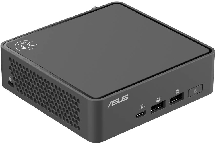 ASUS NUC 15 Pro Slim Mini PC - Intel Core 5 210H, 8GB DDR5, 512GB SSD, No OS