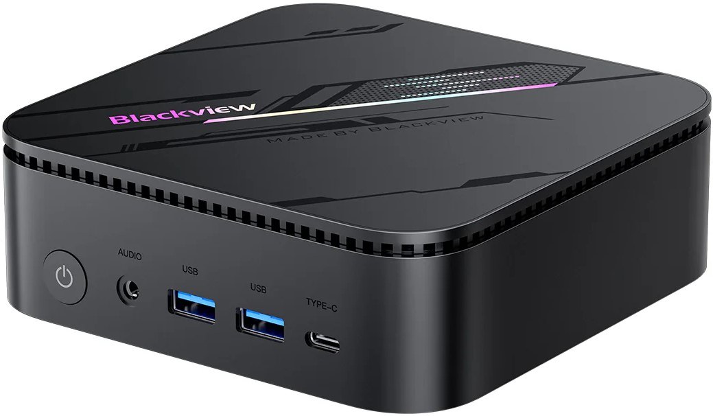 Blackview MP100 Mini PC - Intel Core i5-12450H, 16GB DDR4, 512GB SSD, Windows 11 Pro