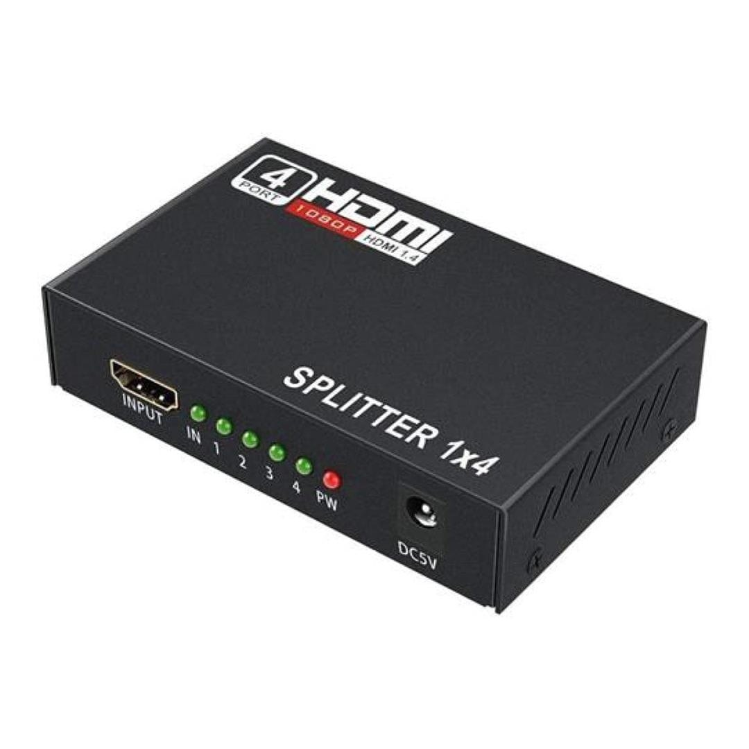 UniQue 4K Ultra HD 4 Port HDMI Splitter
