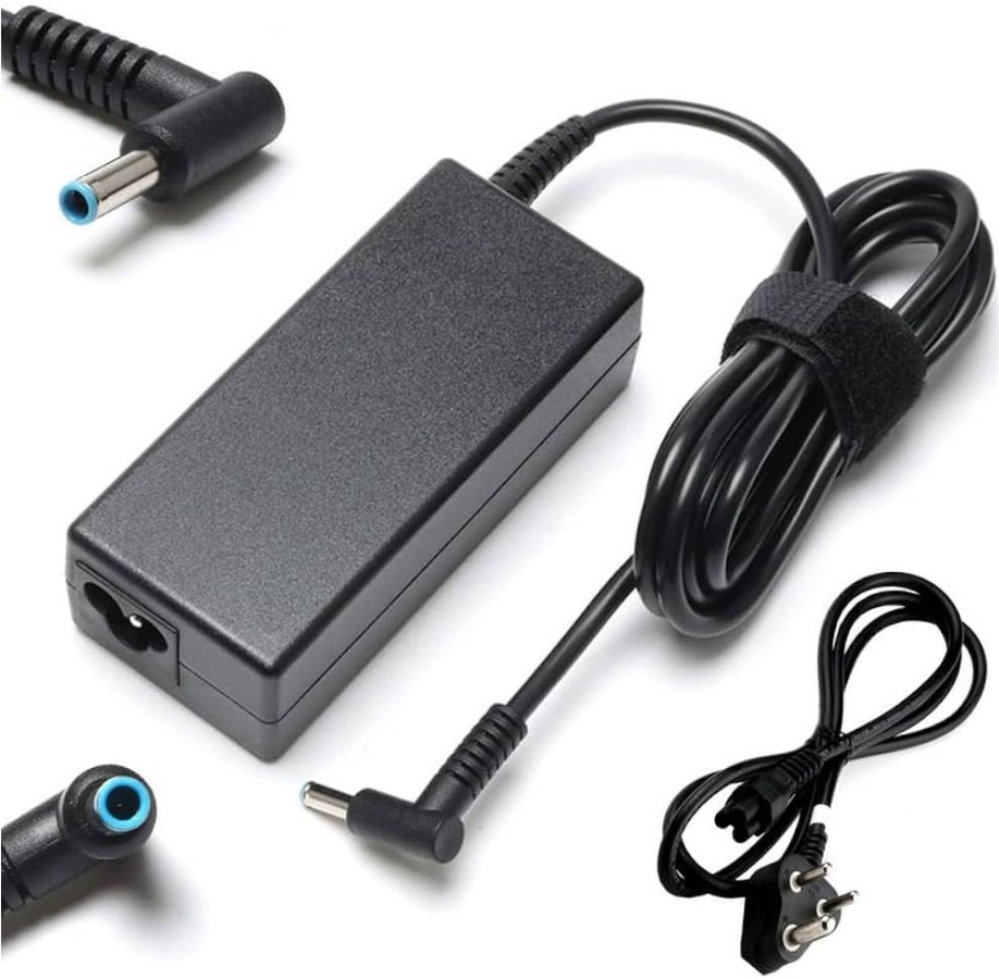 UniQue Replacement HP Laptop Charger 65W 19.5V 3.33A 4.5x3.0mm (Blue Tip)