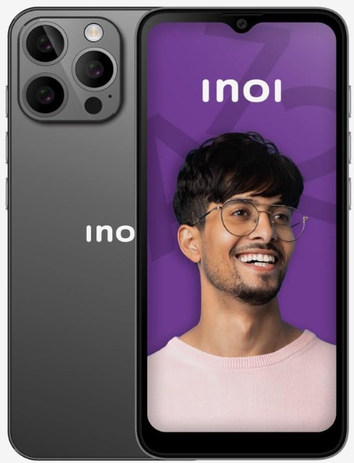 INOI A72 4GB RAM 128GB NFC Android Smartphone - Space Grey