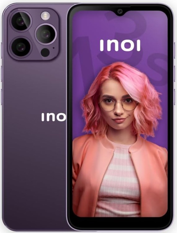 INOI Note 13s 4GB RAM 128GB Android Smartphone - Deep Purple