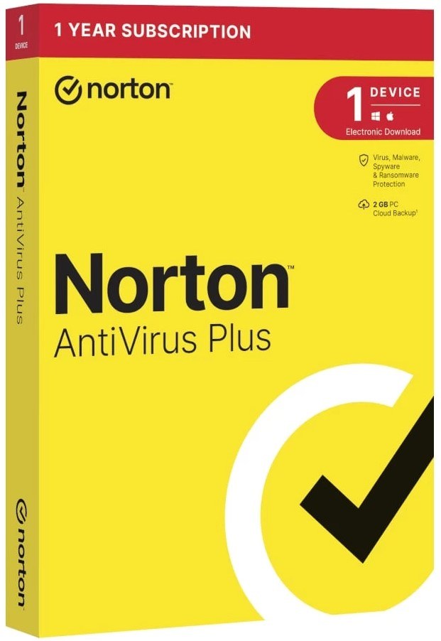 Norton AntiVirus Plus - 1 Device, 1-Year Licence