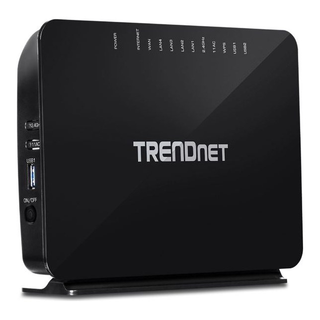 TRENDnet TEW-816DRM AC750 Wireless VDSL2/ADSL2+ Modem Router