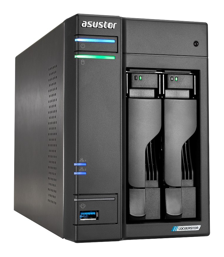 Asustor Lockerstor 2 Gen2 AS6702T 2-Bay NAS (Diskless)