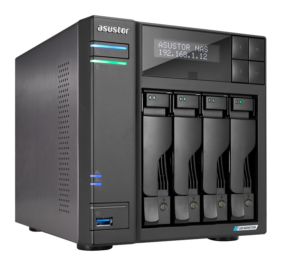 Asustor Lockerstor 4 Gen2 AS6704T 4-Bay NAS (Diskless)