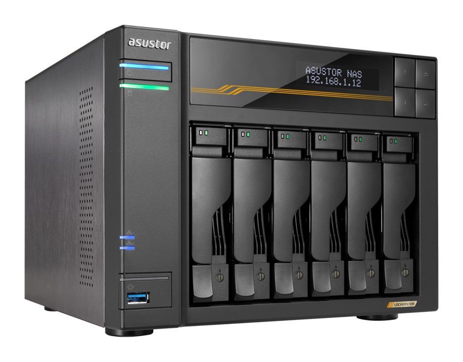 Asustor Lockerstor 6 Gen3 AS6806T 6-Bay NAS (Diskless)