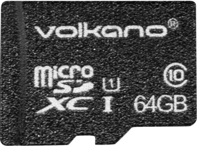 Volkano Micro Series 64GB microSDXC UHS-I Class 10 Card (VK-30091-64GB)