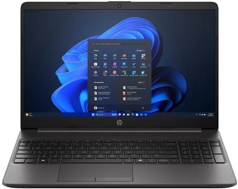 HP 250R G9 Notebook (DF6L7ET) - Intel Core 3 100U, 8GB DDR4, 256GB SSD, 15.6" FHD, Windows 11 Pro