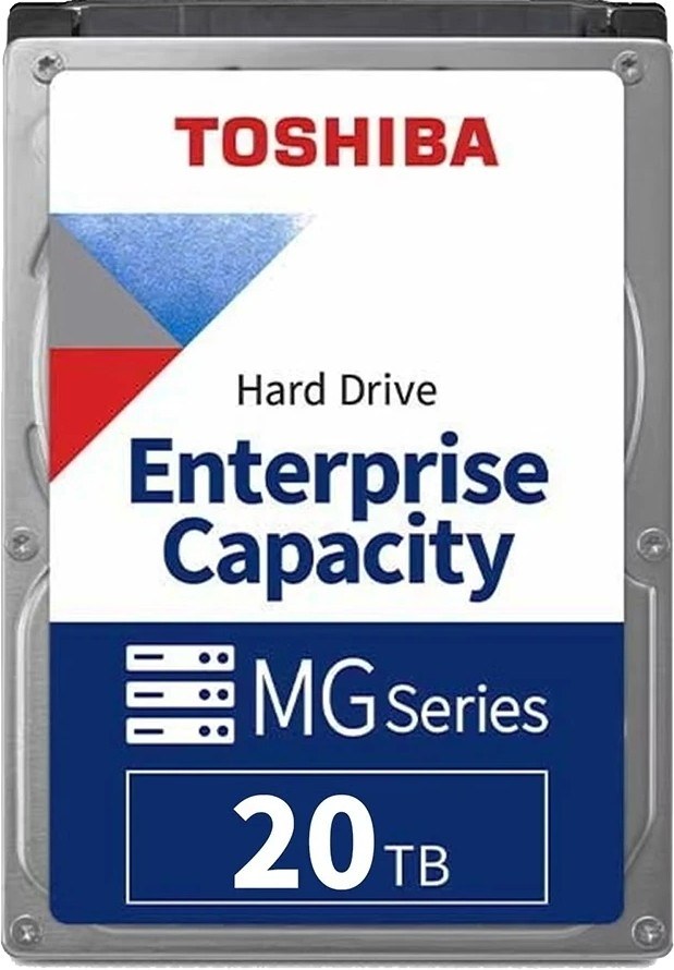 Toshiba MG Series 20TB 3.5" Enterprise SATA Hard Drive (HDEB038GEA51F)