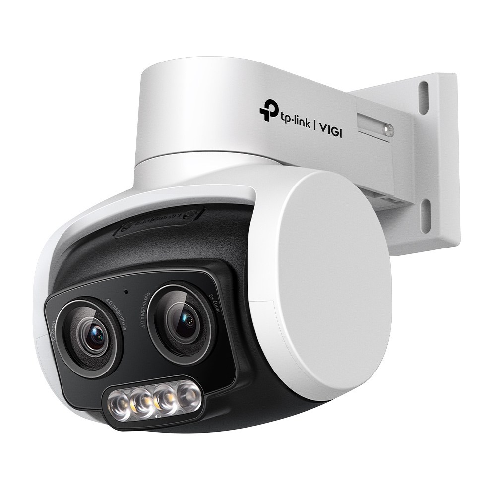 TP-Link VIGI C540V 4MP Outdoor Full-Colour Dual-Lens Varifocal Pan/Tilt Network Camera