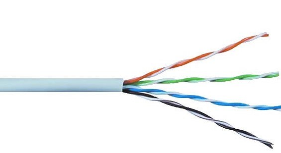 Netix UTP CAT5e 305m CCA Cable Easy-Pull Box Grey