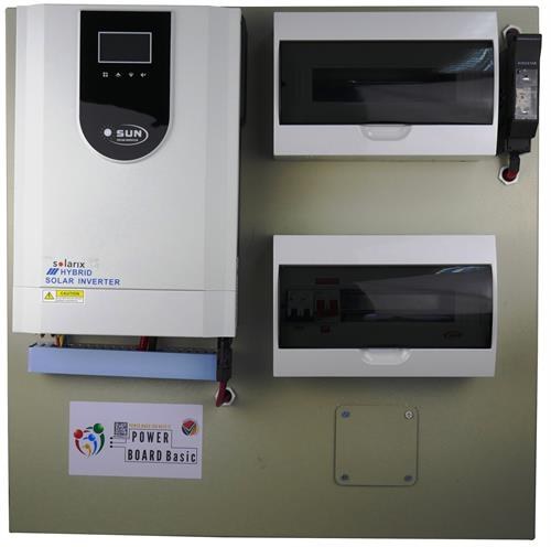 Solarix Sun 6.5kVA 48V High-Voltage Hybrid Inverter PowerBoard Plus - Pre-Wired Semi Plug-and-Play (SOLPBSUN65KVA)