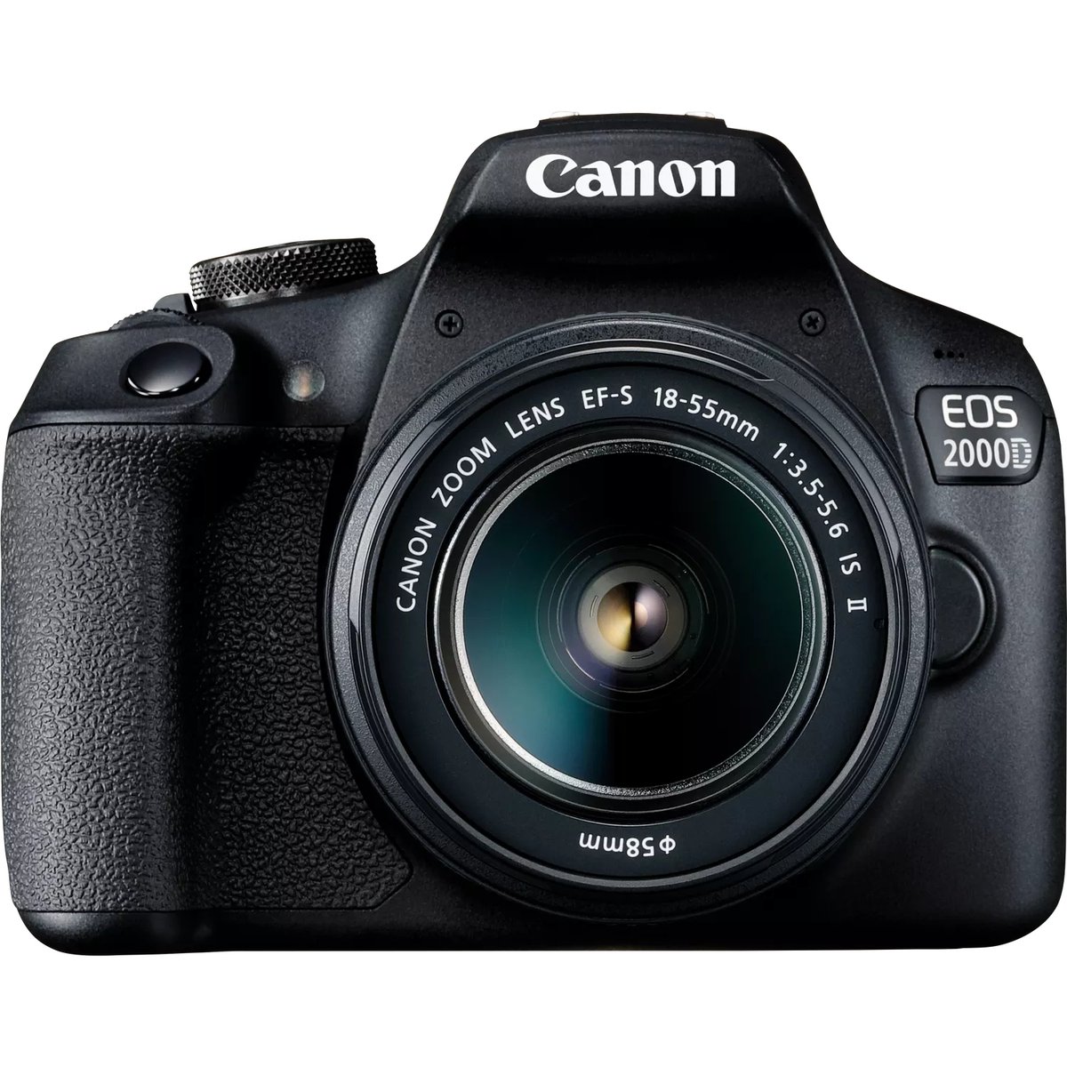 Canon EOS 2000D DSLR Starter Kit with EF-S 18-55mm f/3.5-5.6 IS II, SB130 Bag & 16GB SD Card (2728C039AA)
