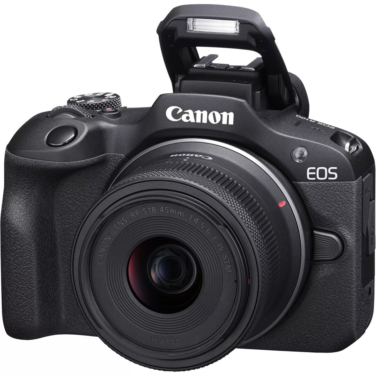 Canon EOS R100 Mirrorless Camera with RF-S 18-45mm F4.5-6.3 IS STM Lens (6052C013AA)