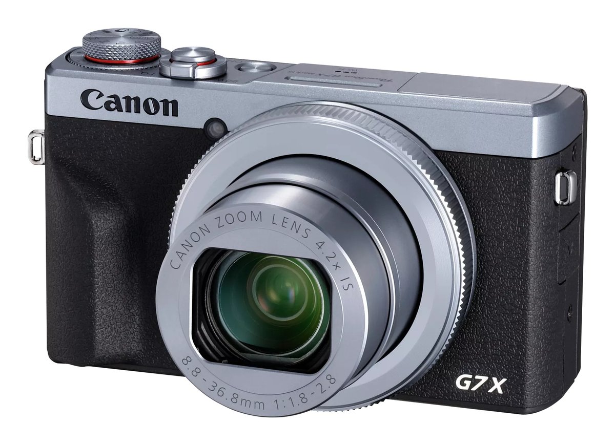 Canon PowerShot G7 X Mark III Compact Camera, Silver (3638C012)