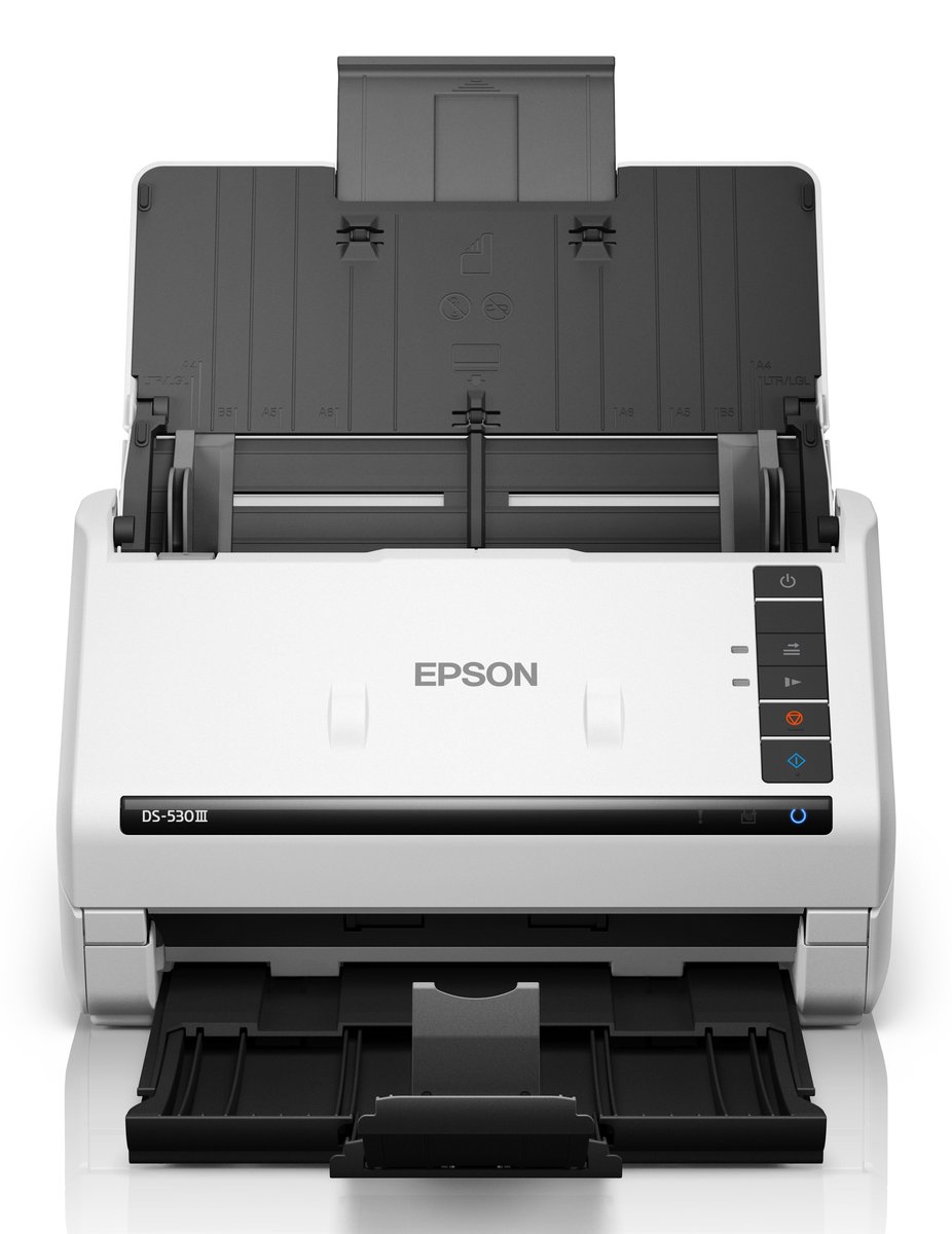 Epson WorkForce DS-530III A4 Duplex Sheetfed Document Scanner (B11B286402)