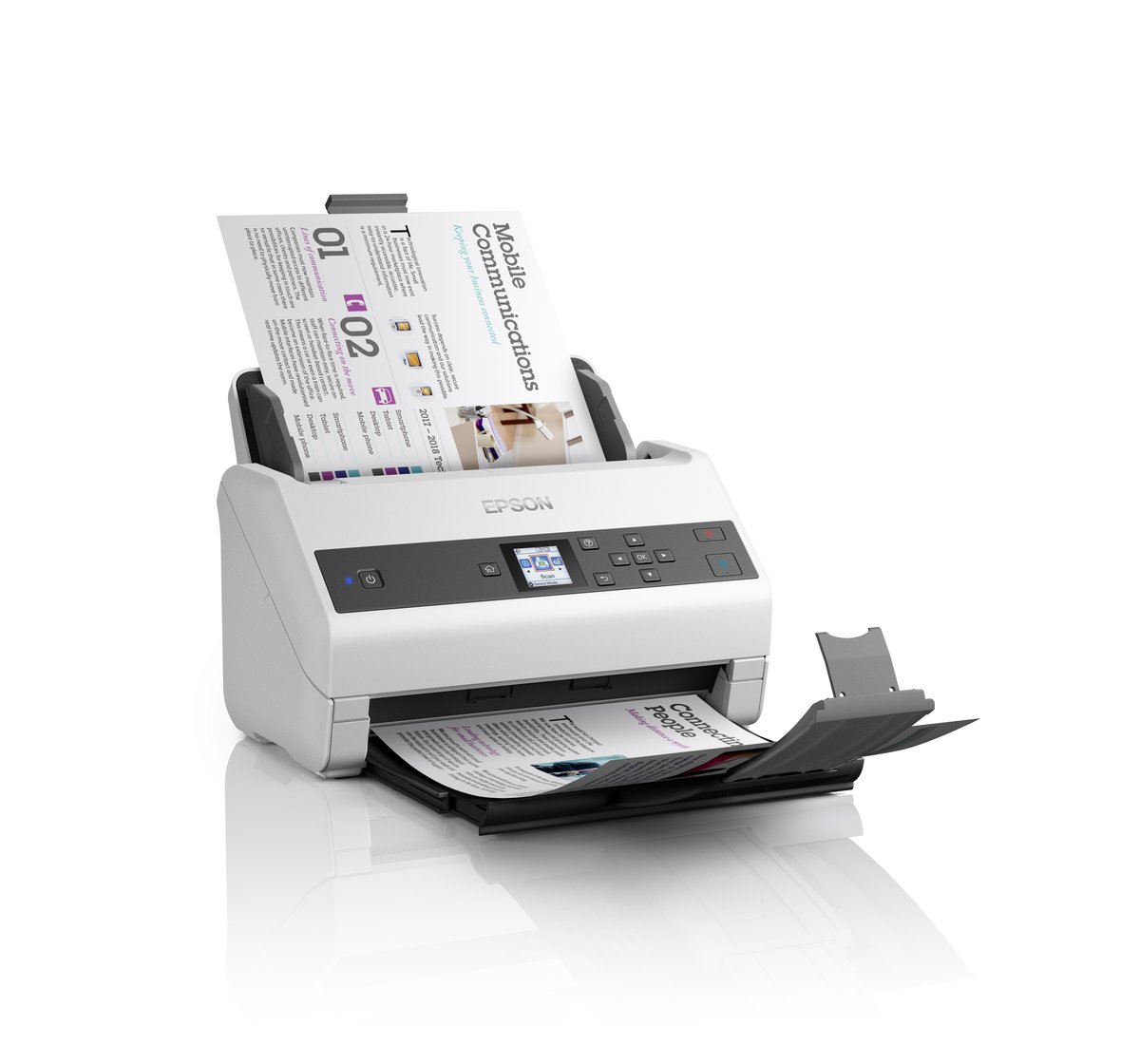 Epson WorkForce DS-870 A4 Sheet-fed Document Scanner (B11B250401)