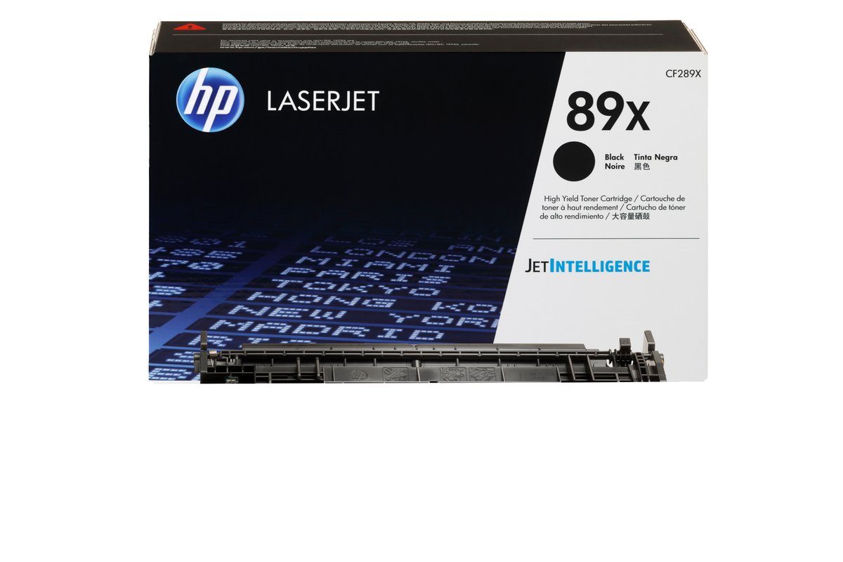 HP 89X High Yield Black LaserJet Toner Cartridge (CF289X)