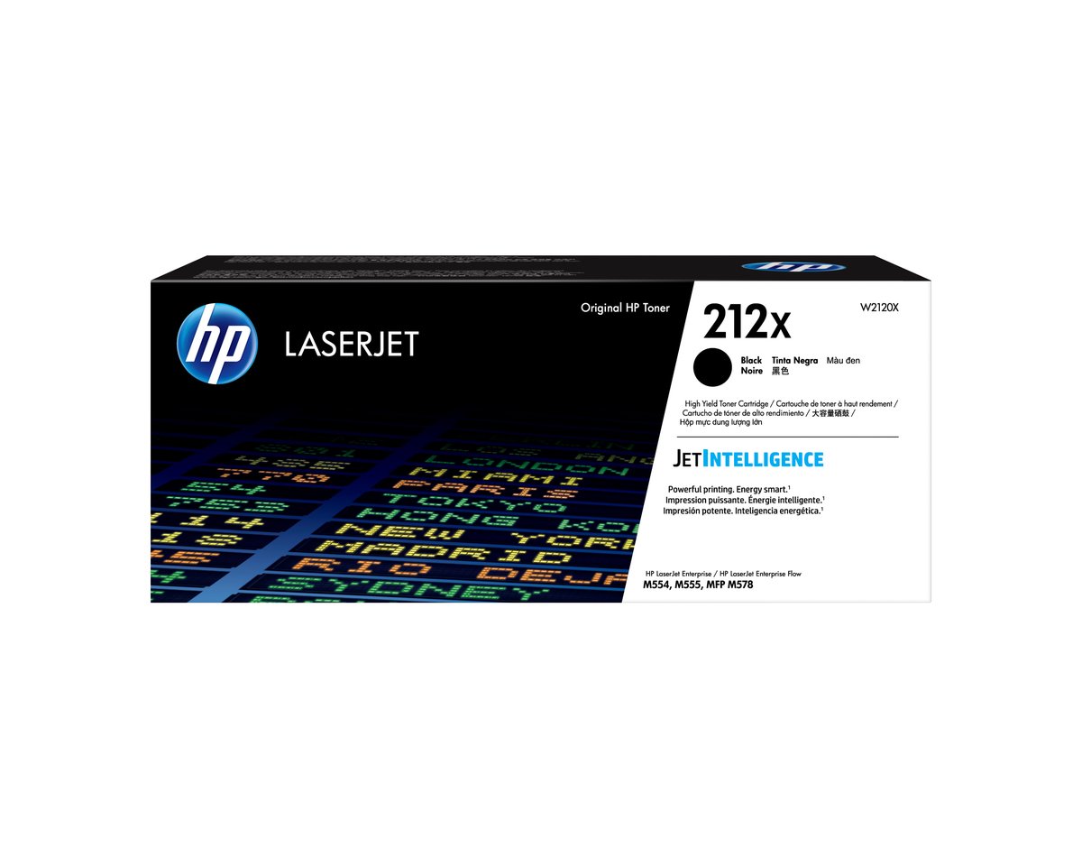 HP 212X High Yield Black LaserJet Toner Cartridge (W2120X)