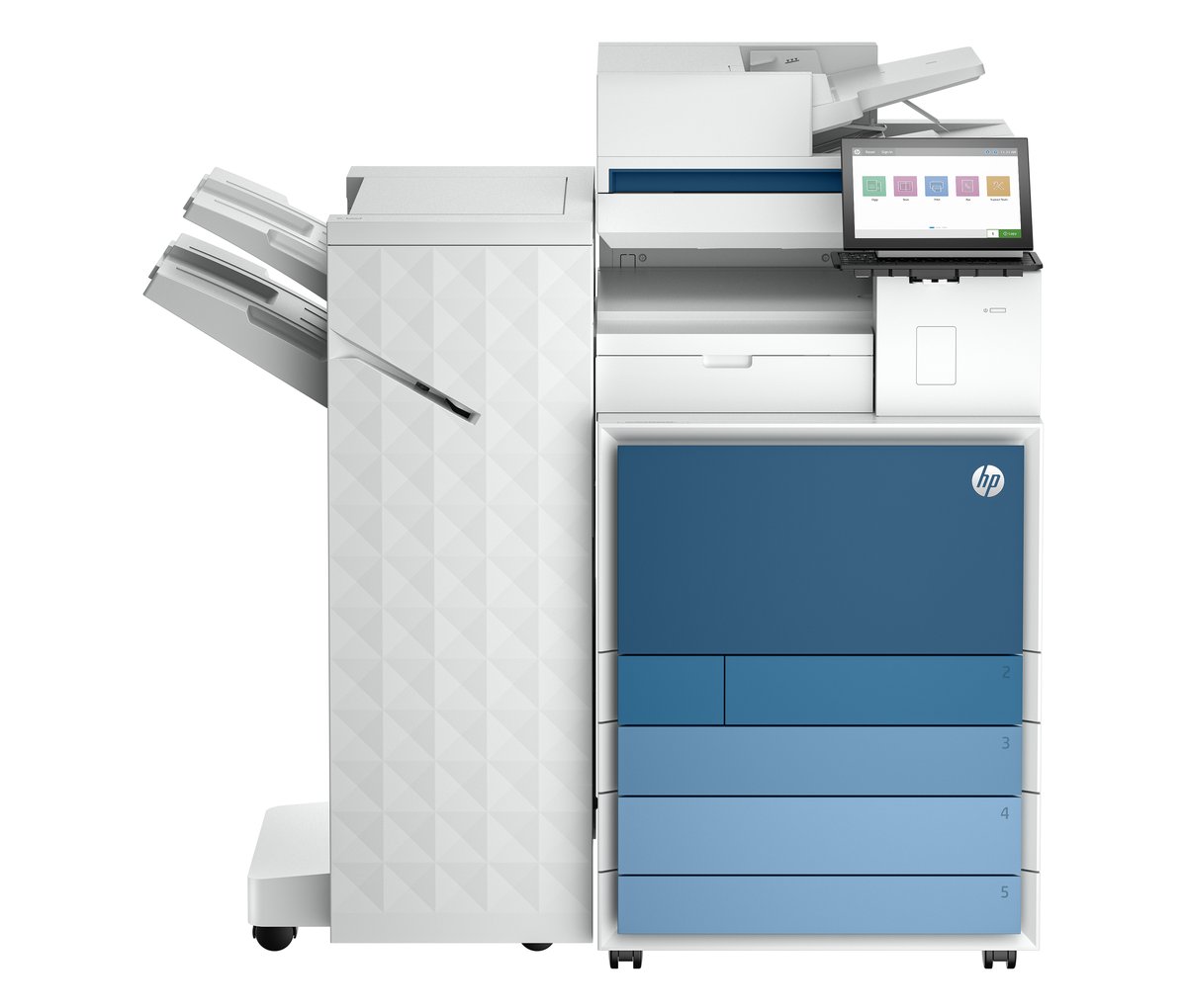 HP Color LaserJet Enterprise Flow MFP 8801z+ A3 Colour Laser Multifunction Printer (AQ1E2A)