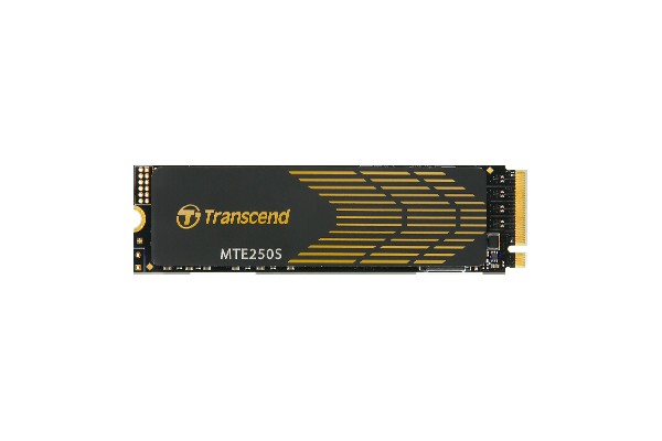 TRANSCEND 1TB MTE250S PCI-E GEN 4X4 M.2 NVMe 2280 SSD 3D TLC -7500 MB/s Read 6700 MB/s Write- with Heat Sink -780TBW